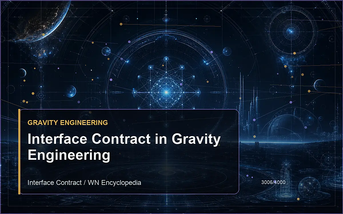 AI-generated encyclopedia reference image for Interface Contract in Gravity Engineering