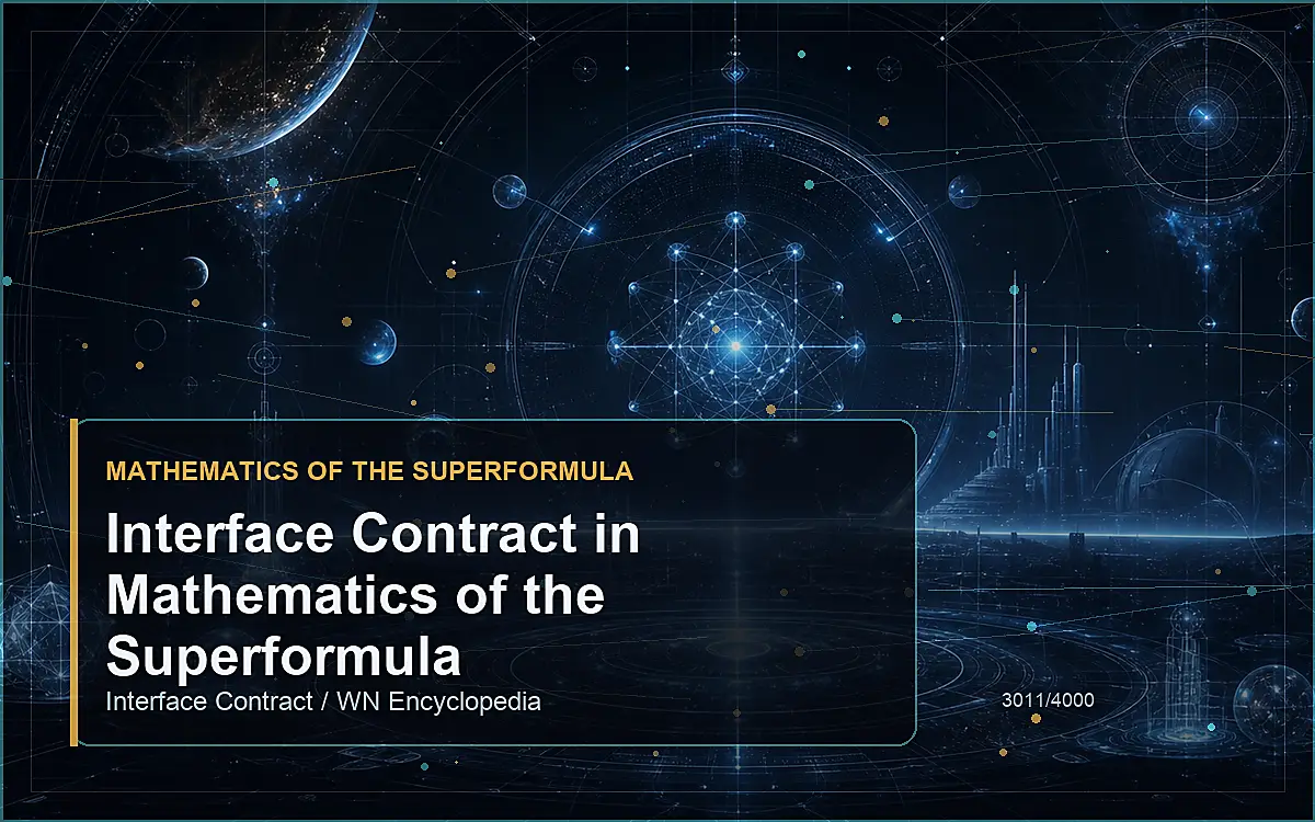 AI-generated encyclopedia reference image for Interface Contract in Mathematics of the Superformula