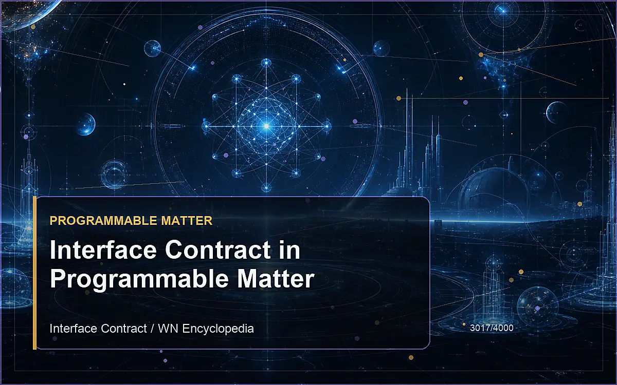 AI-generated encyclopedia reference image for Interface Contract in Programmable Matter