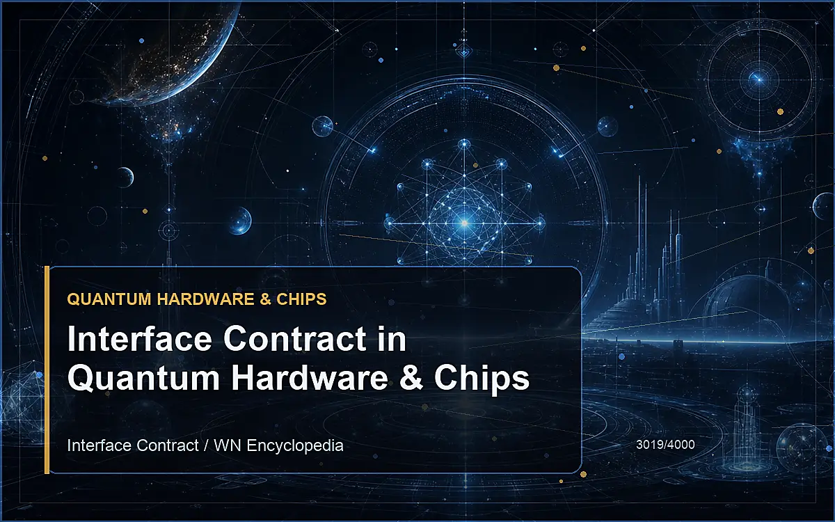 AI-generated encyclopedia reference image for Interface Contract in Quantum Hardware & Chips