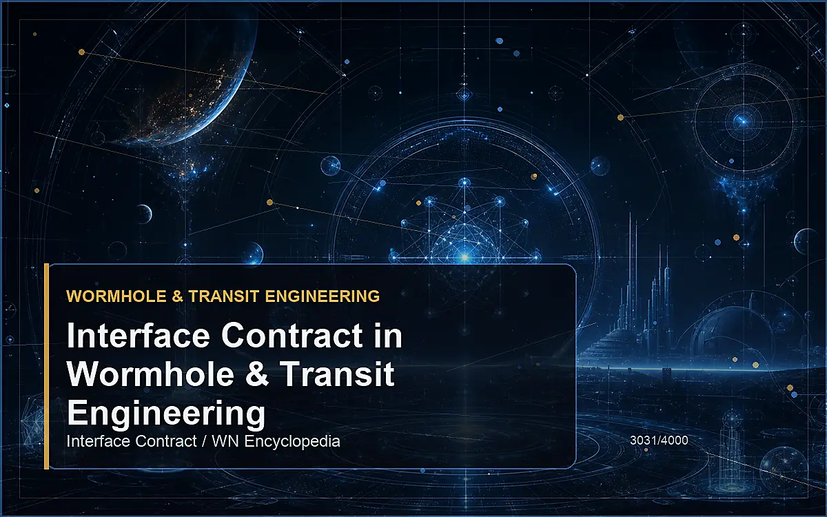 AI-generated encyclopedia reference image for Interface Contract in Wormhole & Transit Engineering