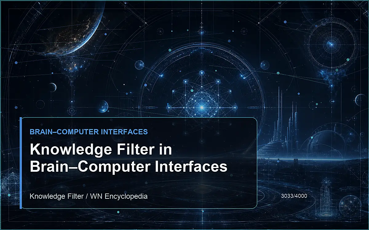 AI-generated encyclopedia reference image for Knowledge Filter in Brain–Computer Interfaces