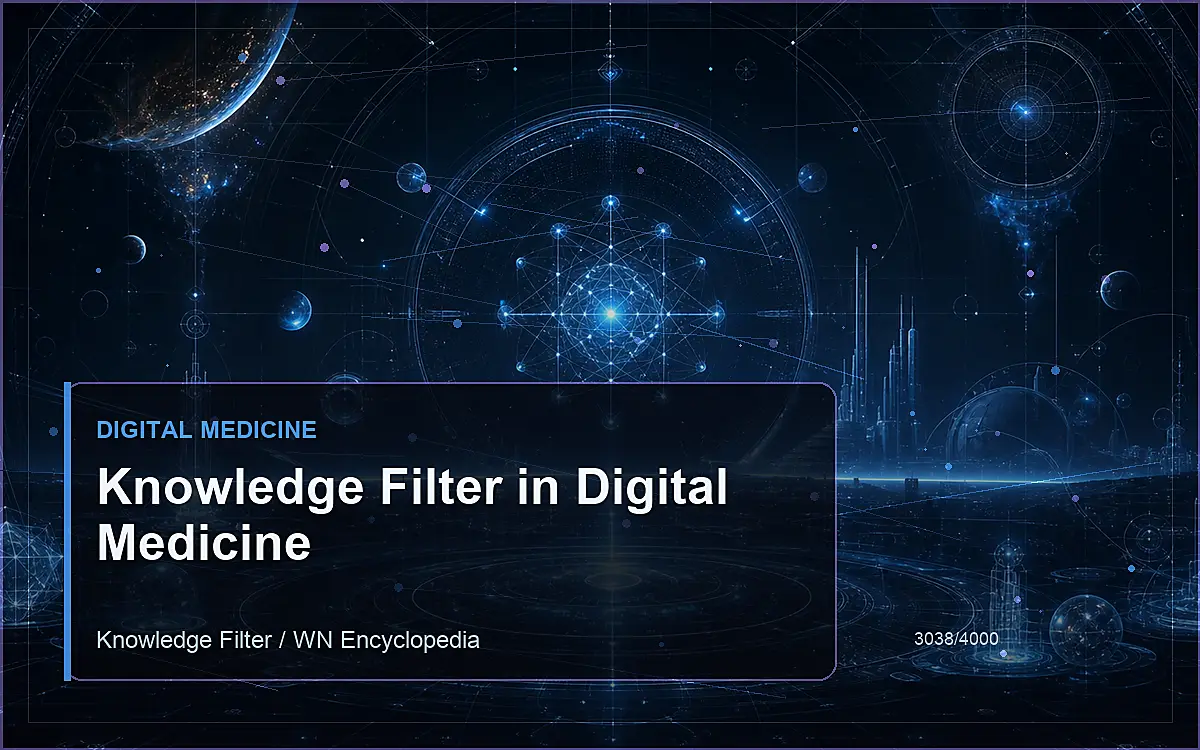 AI-generated encyclopedia reference image for Knowledge Filter in Digital Medicine