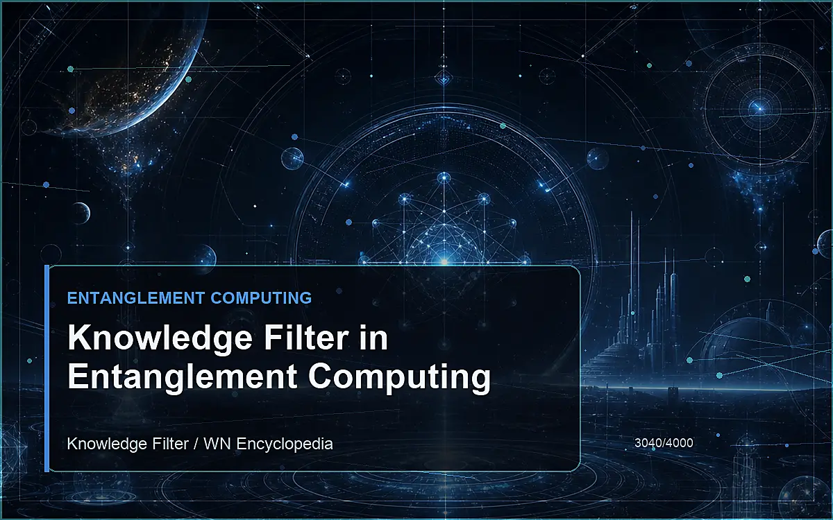 AI-generated encyclopedia reference image for Knowledge Filter in Entanglement Computing