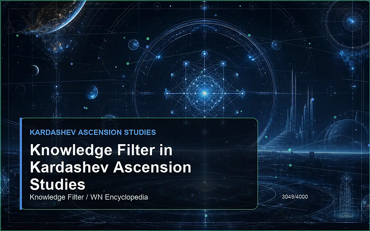AI-generated encyclopedia reference image for Knowledge Filter in Kardashev Ascension Studies