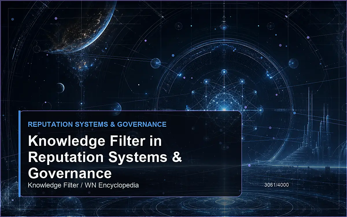 AI-generated encyclopedia reference image for Knowledge Filter in Reputation Systems & Governance
