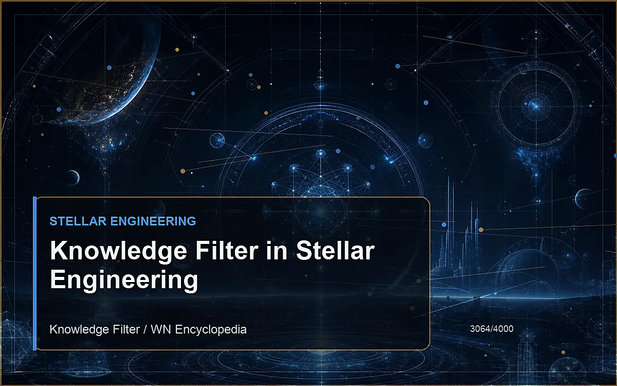 AI-generated encyclopedia reference image for Knowledge Filter in Stellar Engineering
