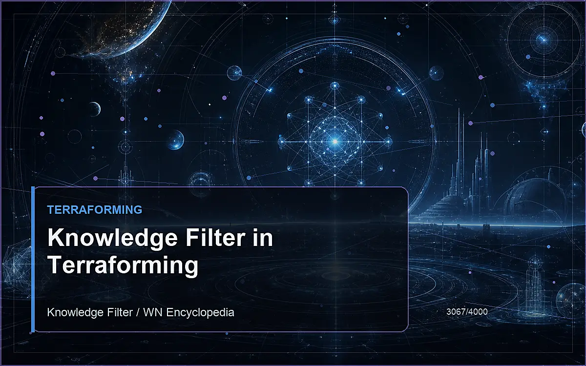 AI-generated encyclopedia reference image for Knowledge Filter in Terraforming