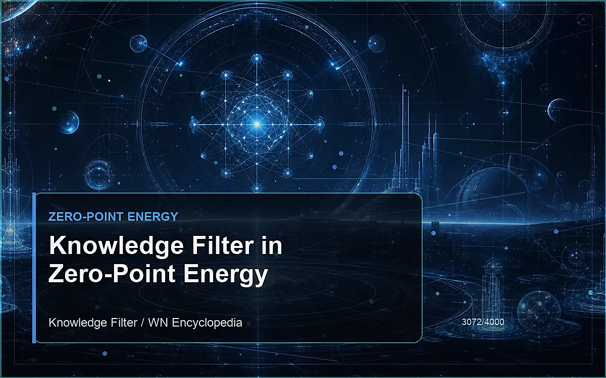 AI-generated encyclopedia reference image for Knowledge Filter in Zero-Point Energy