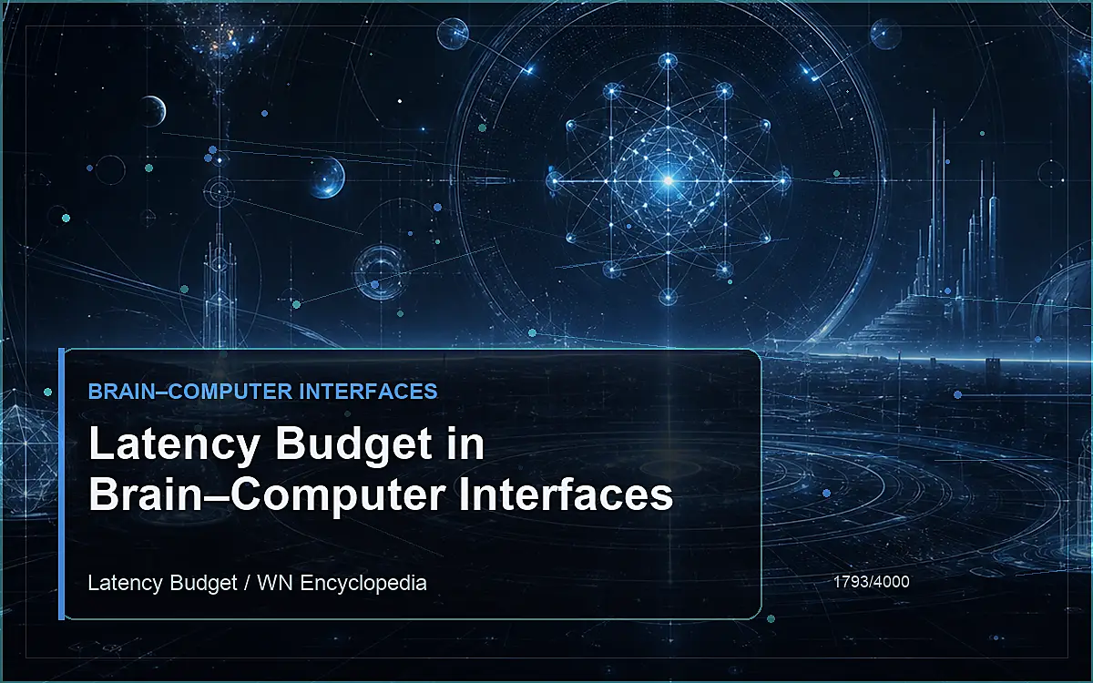 AI-generated encyclopedia reference image for Latency Budget in Brain–Computer Interfaces