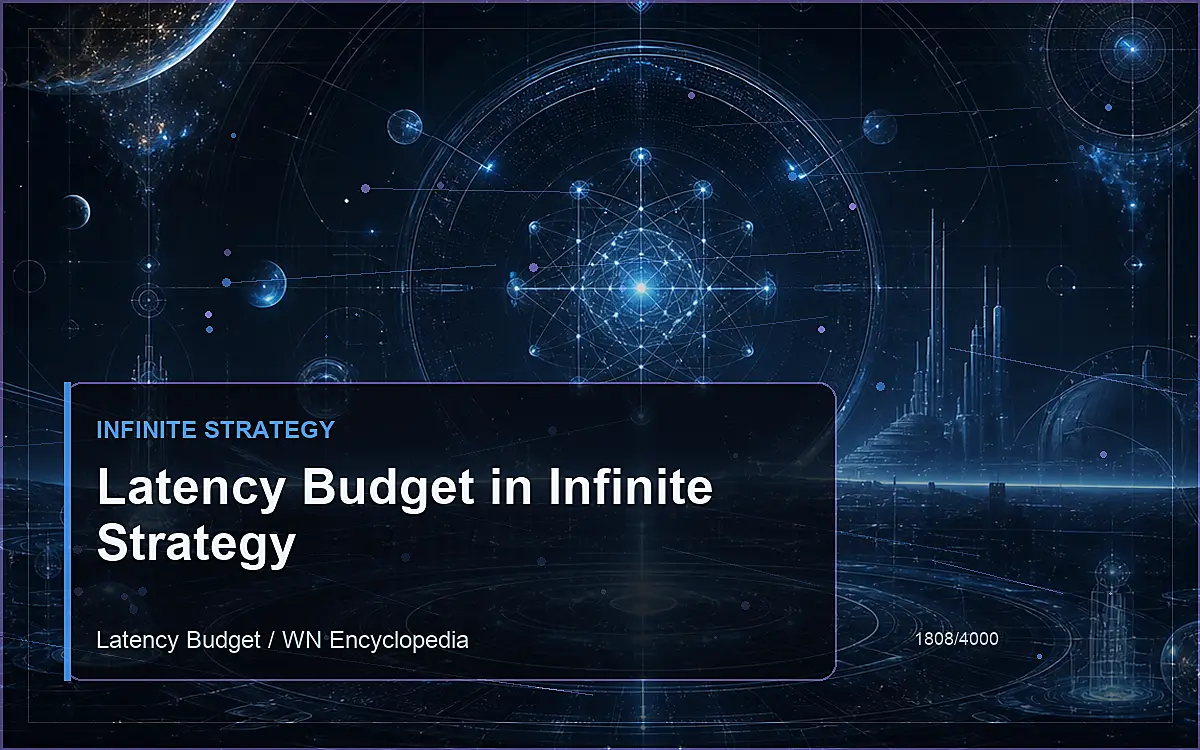 AI-generated encyclopedia reference image for Latency Budget in Infinite Strategy