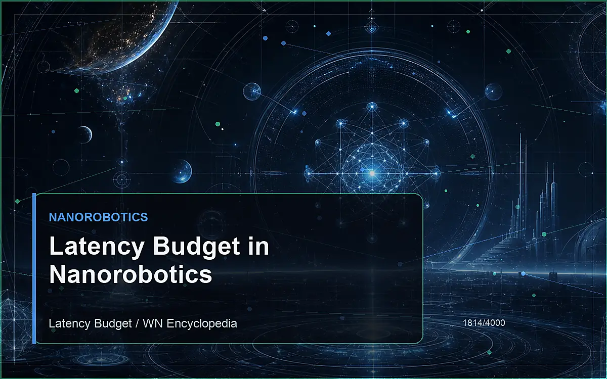 AI-generated encyclopedia reference image for Latency Budget in Nanorobotics