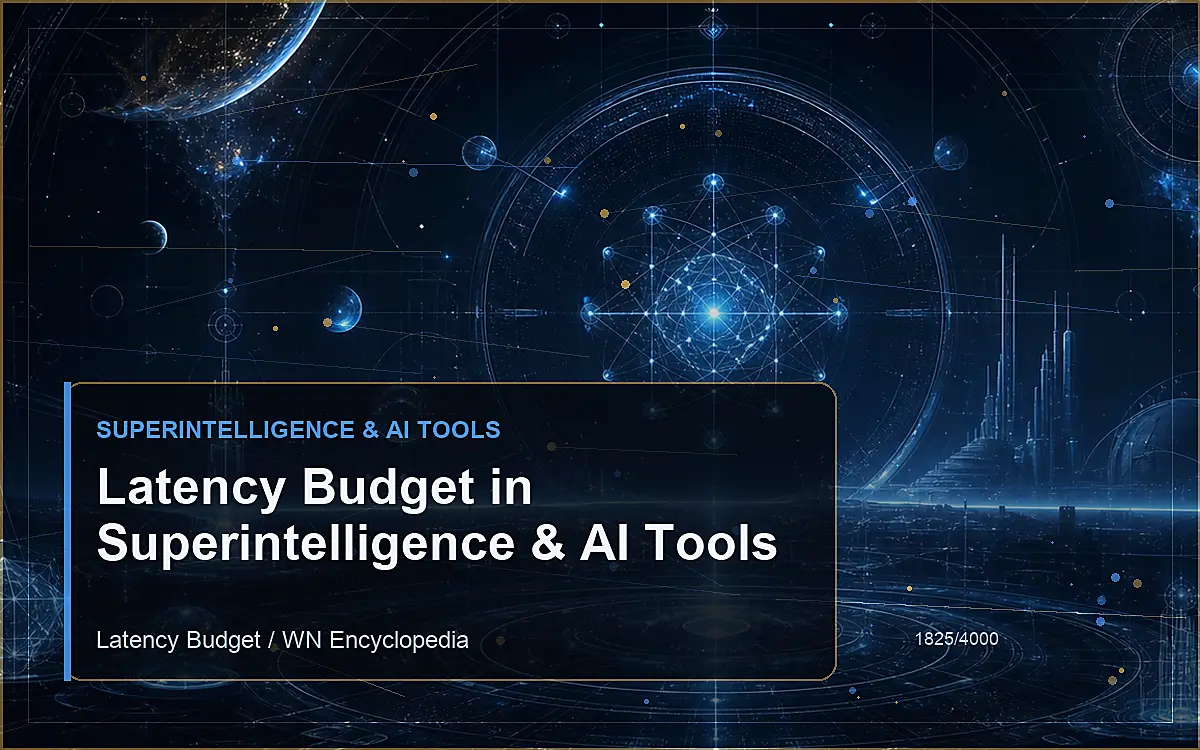 AI-generated encyclopedia reference image for Latency Budget in Superintelligence & AI Tools