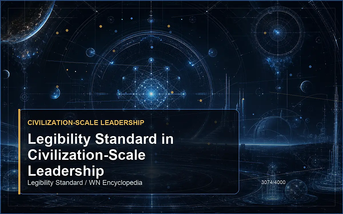 AI-generated encyclopedia reference image for Legibility Standard in Civilization-Scale Leadership
