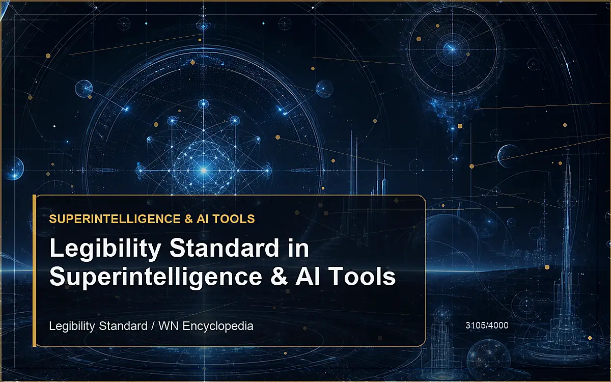 AI-generated encyclopedia reference image for Legibility Standard in Superintelligence & AI Tools