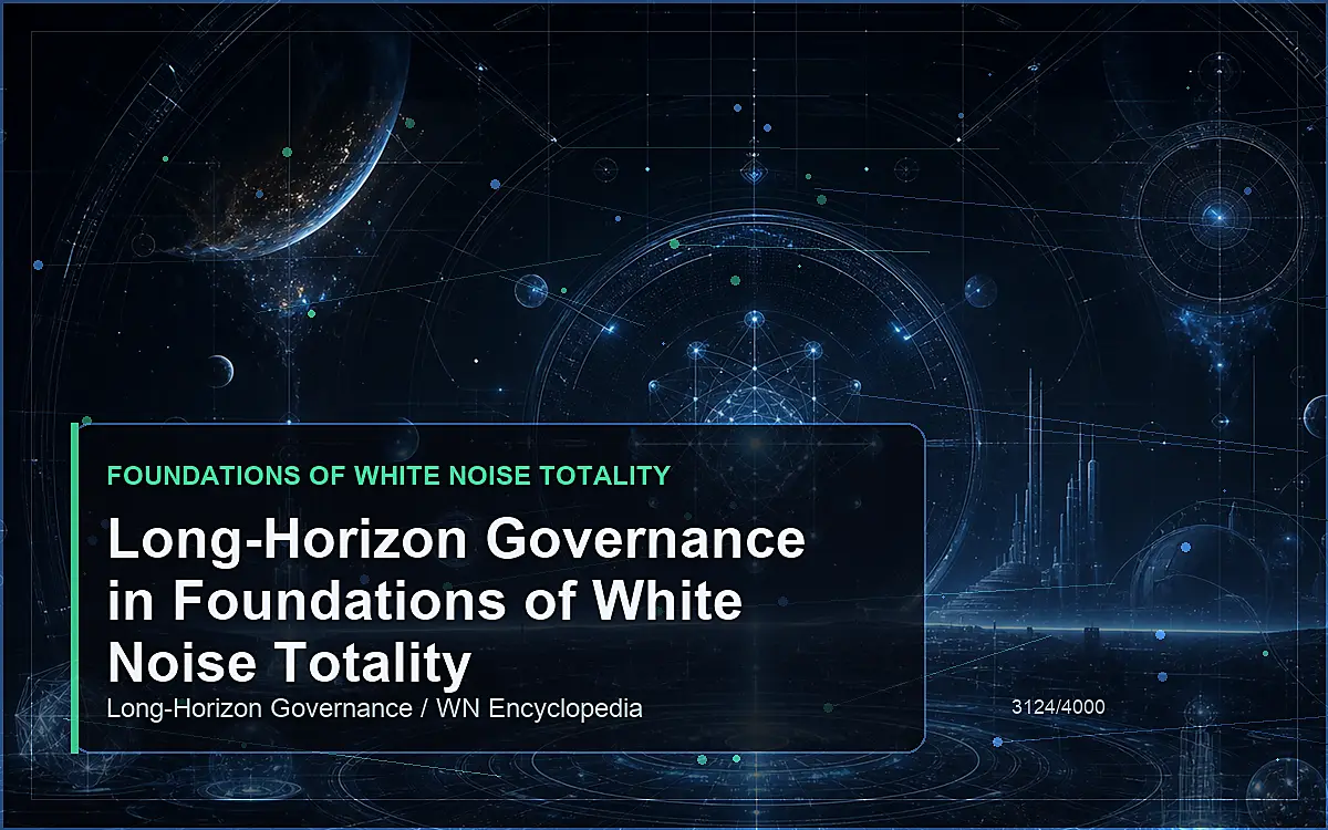 AI-generated encyclopedia reference image for Long-Horizon Governance in Foundations of White Noise Totality