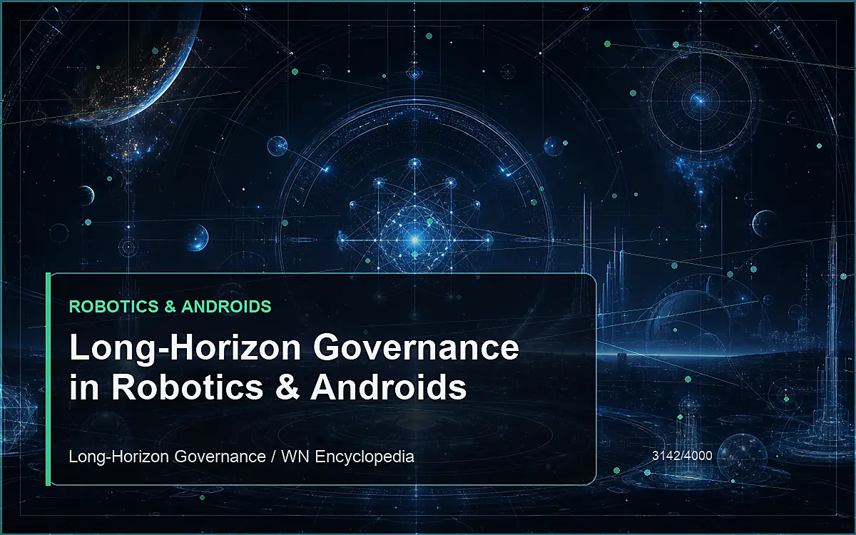 AI-generated encyclopedia reference image for Long-Horizon Governance in Robotics & Androids
