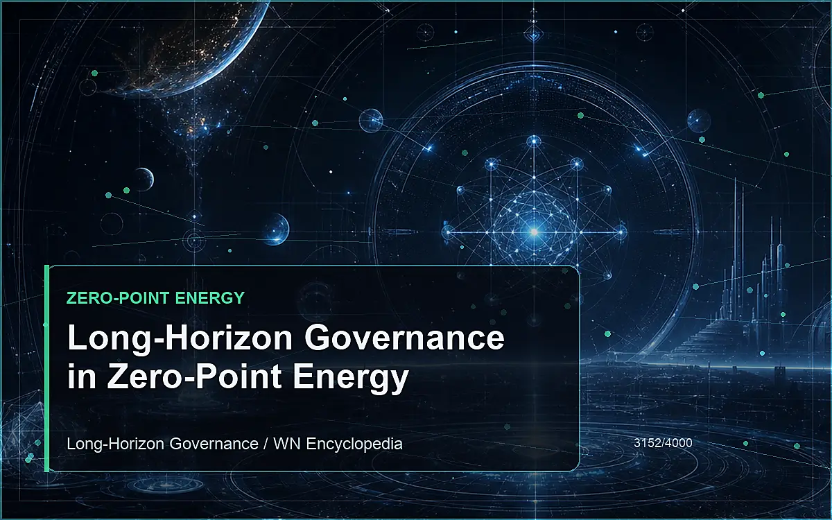 AI-generated encyclopedia reference image for Long-Horizon Governance in Zero-Point Energy