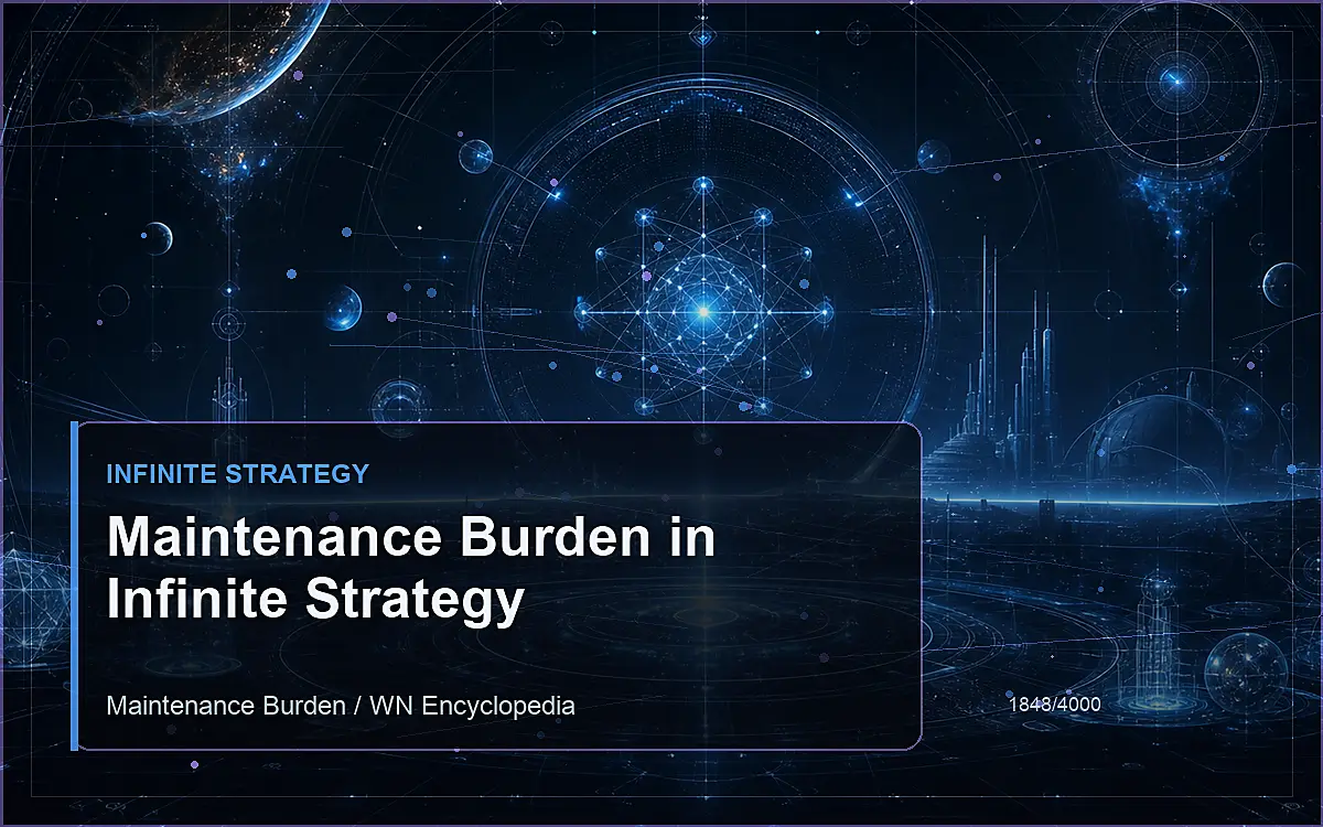 AI-generated encyclopedia reference image for Maintenance Burden in Infinite Strategy