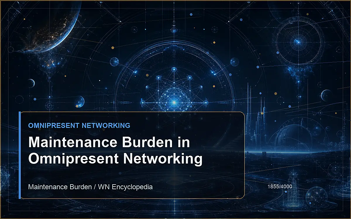 AI-generated encyclopedia reference image for Maintenance Burden in Omnipresent Networking