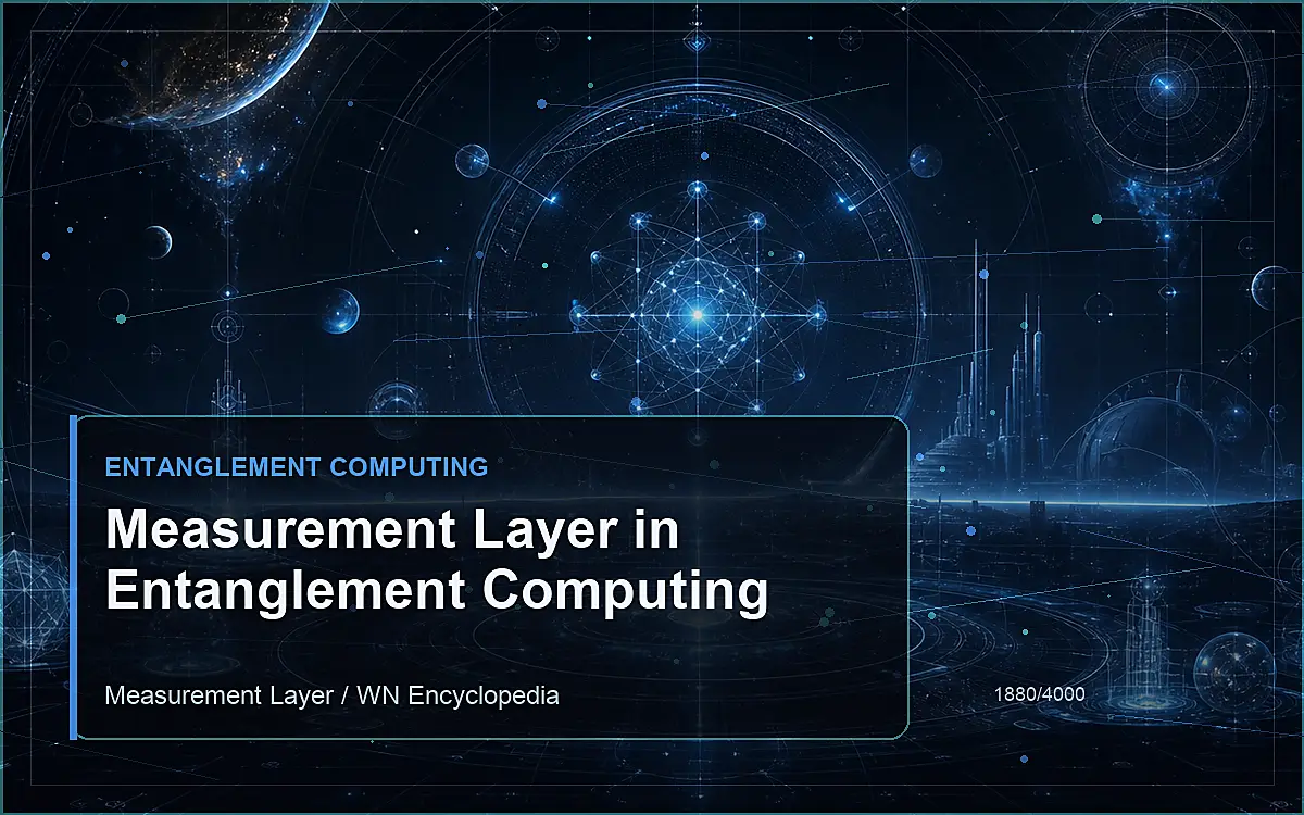 AI-generated encyclopedia reference image for Measurement Layer in Entanglement Computing