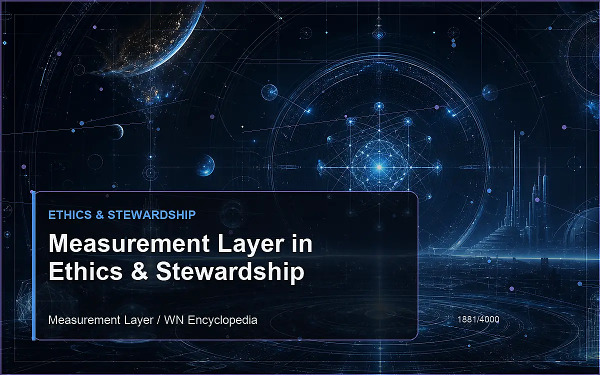 AI-generated encyclopedia reference image for Measurement Layer in Ethics & Stewardship