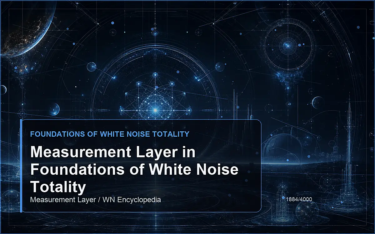 AI-generated encyclopedia reference image for Measurement Layer in Foundations of White Noise Totality