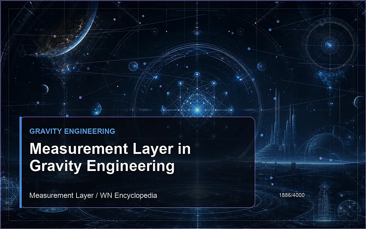 AI-generated encyclopedia reference image for Measurement Layer in Gravity Engineering