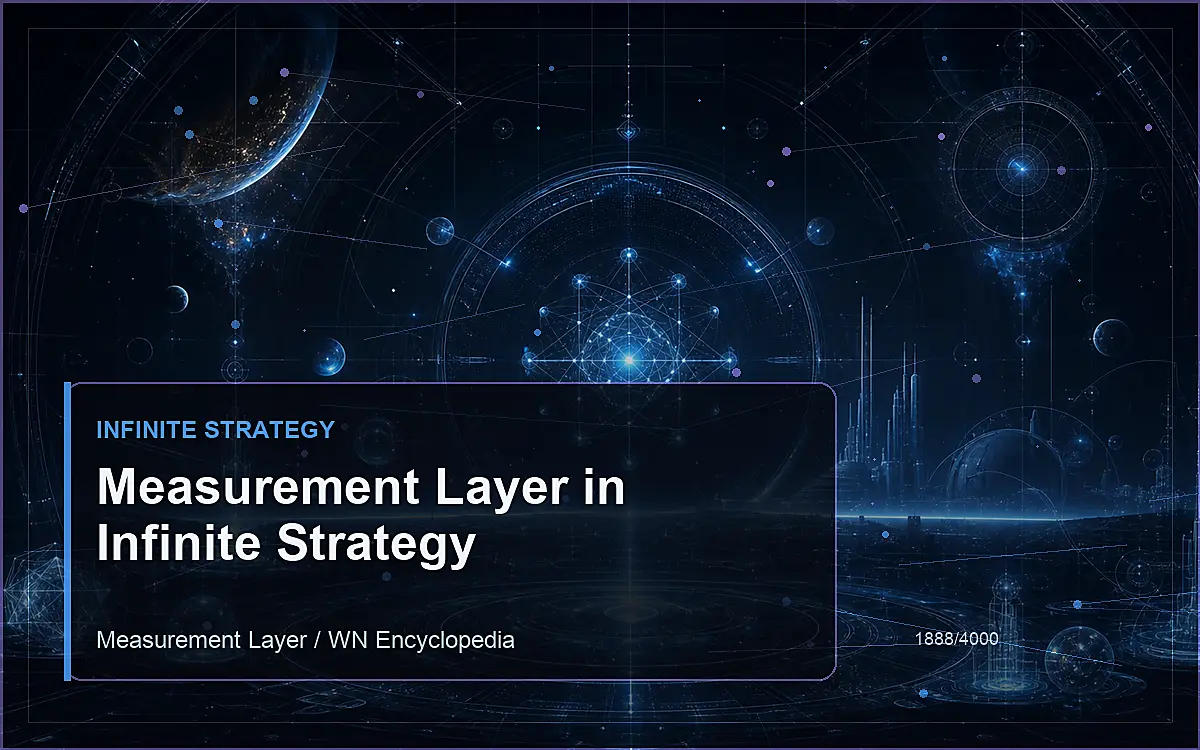 AI-generated encyclopedia reference image for Measurement Layer in Infinite Strategy
