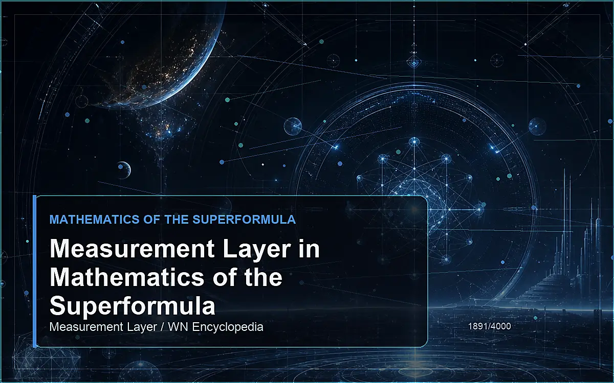 AI-generated encyclopedia reference image for Measurement Layer in Mathematics of the Superformula