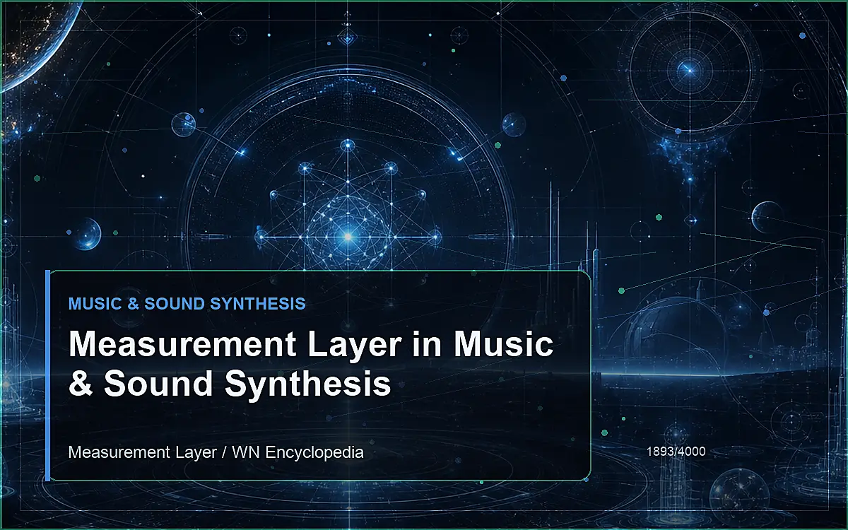 AI-generated encyclopedia reference image for Measurement Layer in Music & Sound Synthesis
