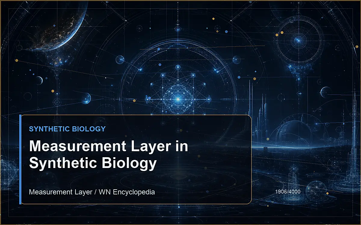 AI-generated encyclopedia reference image for Measurement Layer in Synthetic Biology