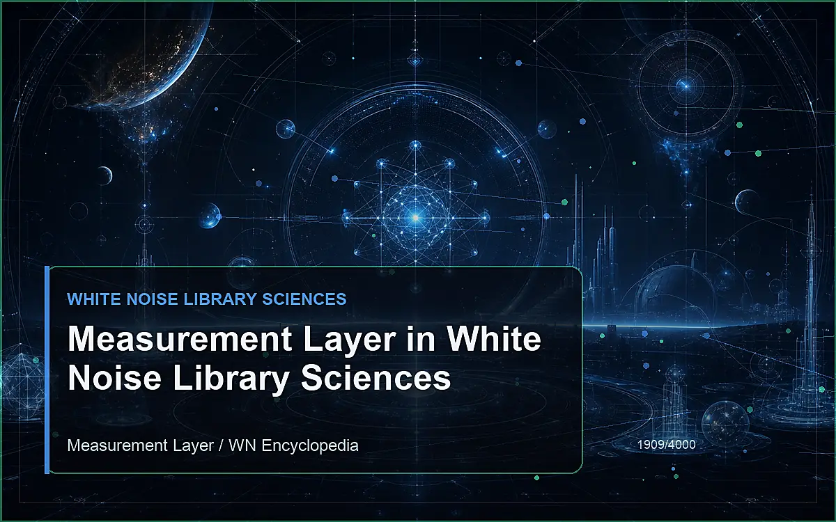 AI-generated encyclopedia reference image for Measurement Layer in White Noise Library Sciences