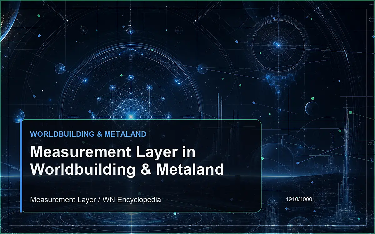 AI-generated encyclopedia reference image for Measurement Layer in Worldbuilding & Metaland