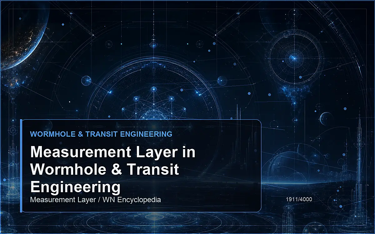 AI-generated encyclopedia reference image for Measurement Layer in Wormhole & Transit Engineering