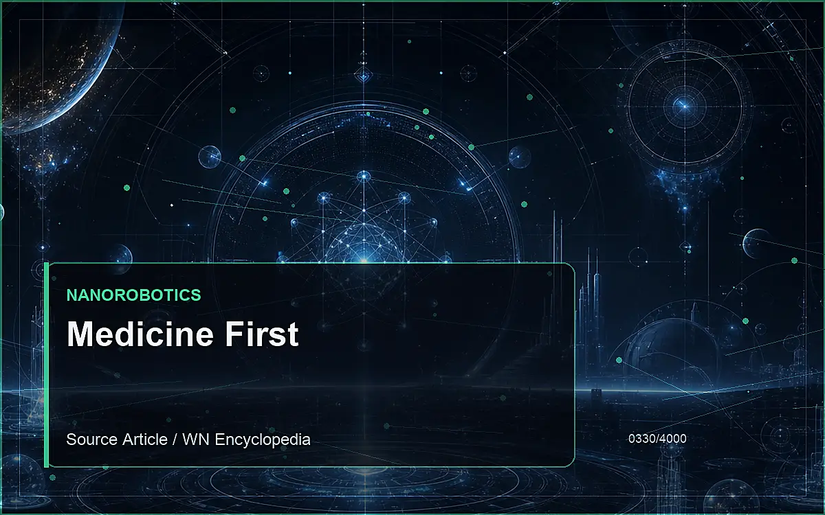 AI-generated encyclopedia reference image for Medicine First