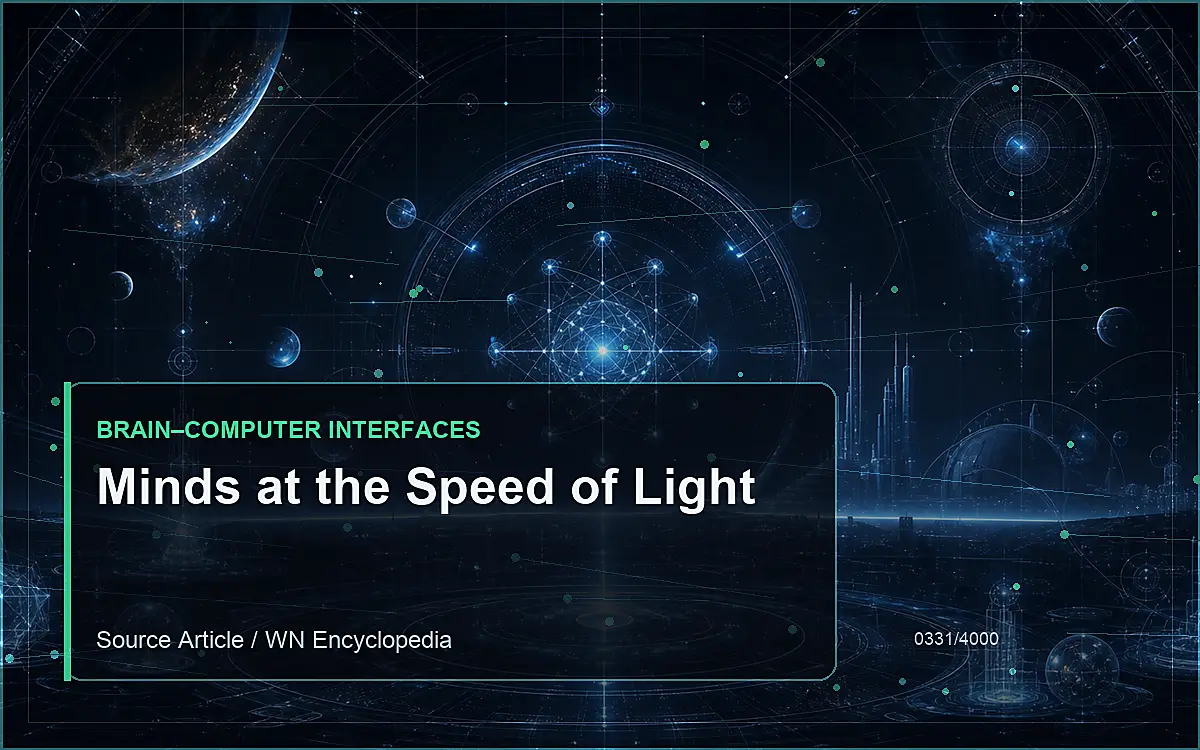AI-generated encyclopedia reference image for Minds at the Speed of Light