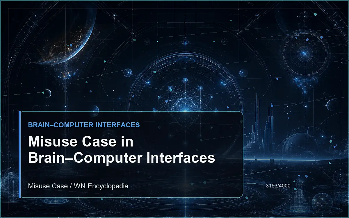 AI-generated encyclopedia reference image for Misuse Case in Brain–Computer Interfaces