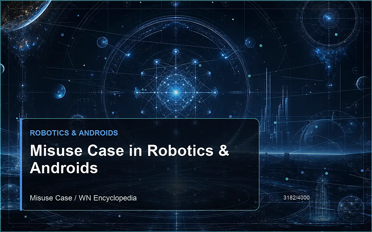 AI-generated encyclopedia reference image for Misuse Case in Robotics & Androids
