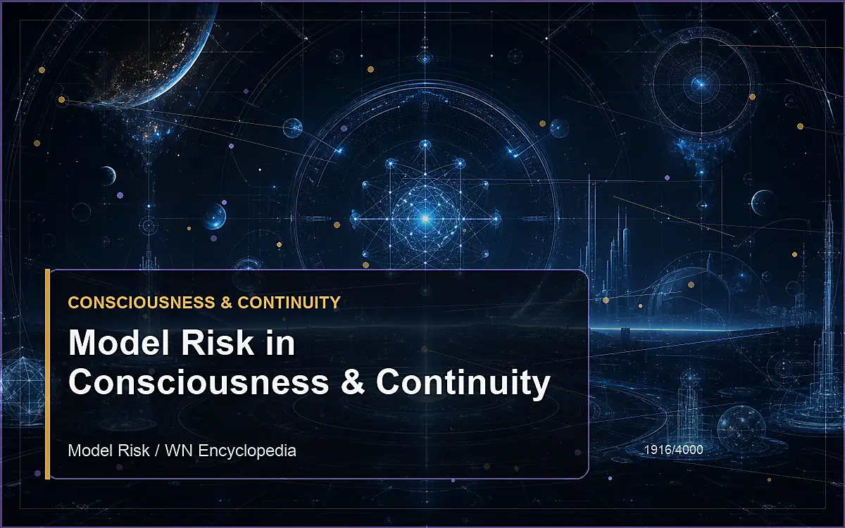 AI-generated encyclopedia reference image for Model Risk in Consciousness & Continuity