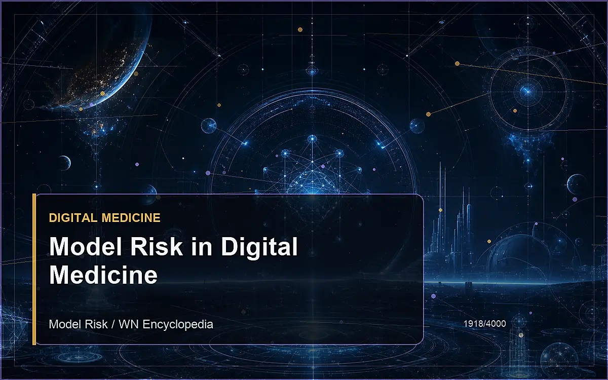 AI-generated encyclopedia reference image for Model Risk in Digital Medicine