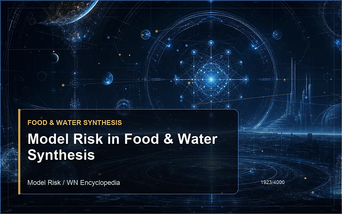 AI-generated encyclopedia reference image for Model Risk in Food & Water Synthesis