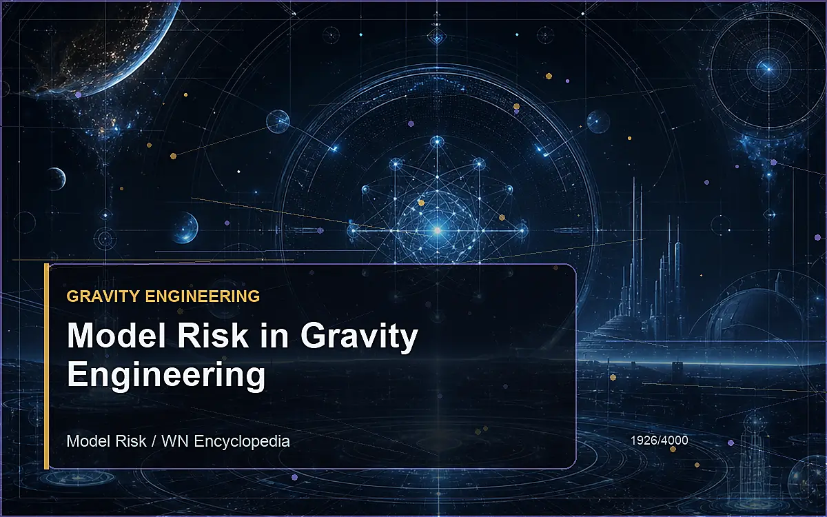 AI-generated encyclopedia reference image for Model Risk in Gravity Engineering