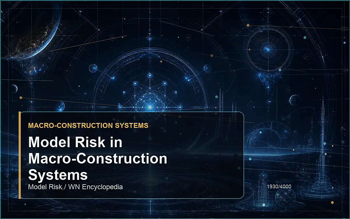 AI-generated encyclopedia reference image for Model Risk in Macro-Construction Systems