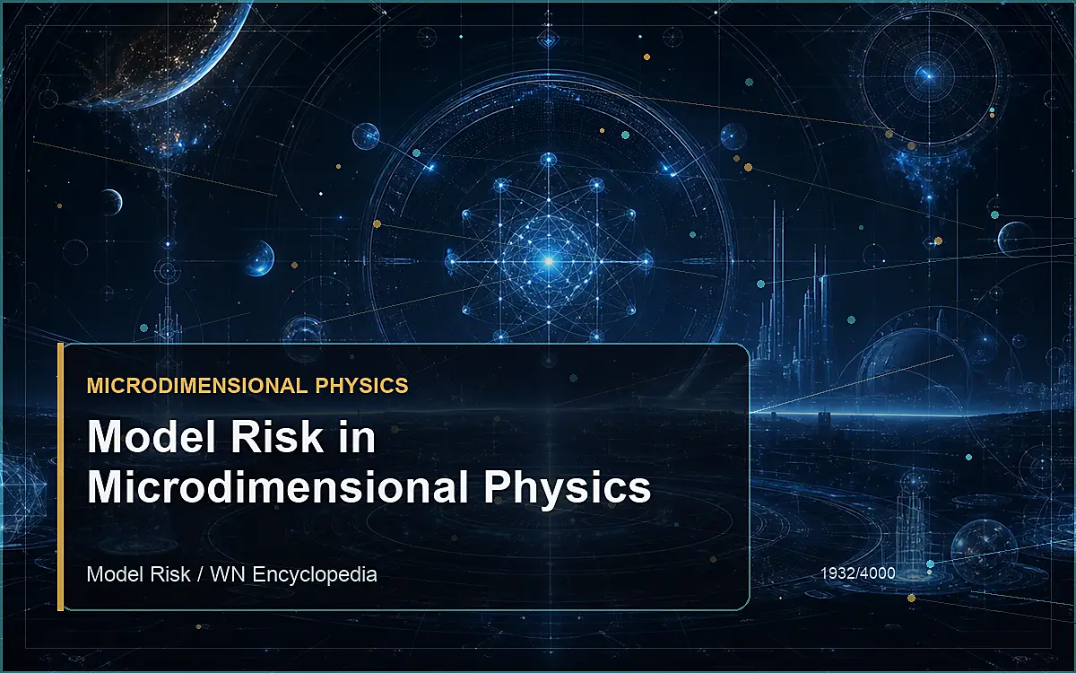 AI-generated encyclopedia reference image for Model Risk in Microdimensional Physics