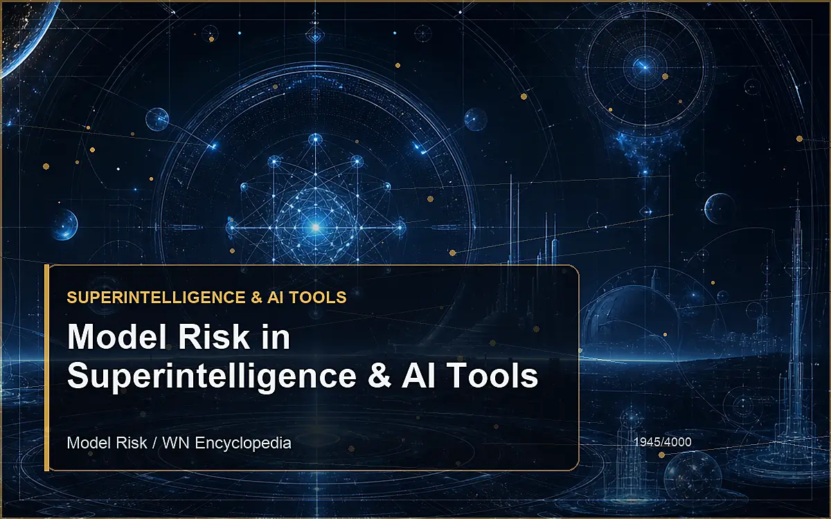 AI-generated encyclopedia reference image for Model Risk in Superintelligence & AI Tools