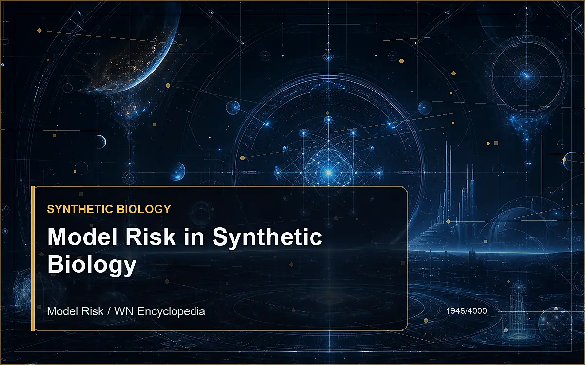 AI-generated encyclopedia reference image for Model Risk in Synthetic Biology
