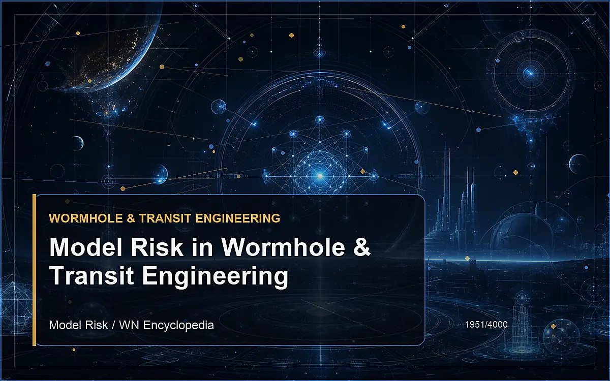 AI-generated encyclopedia reference image for Model Risk in Wormhole & Transit Engineering