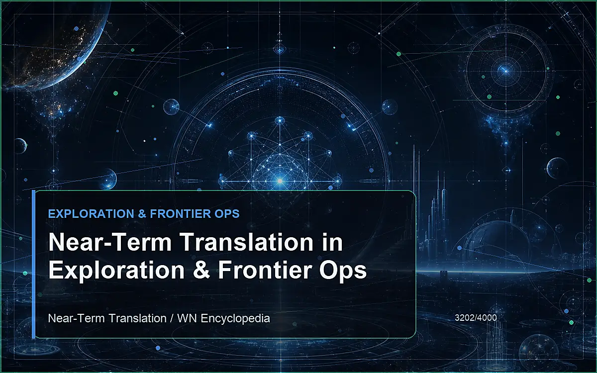 AI-generated encyclopedia reference image for Near-Term Translation in Exploration & Frontier Ops
