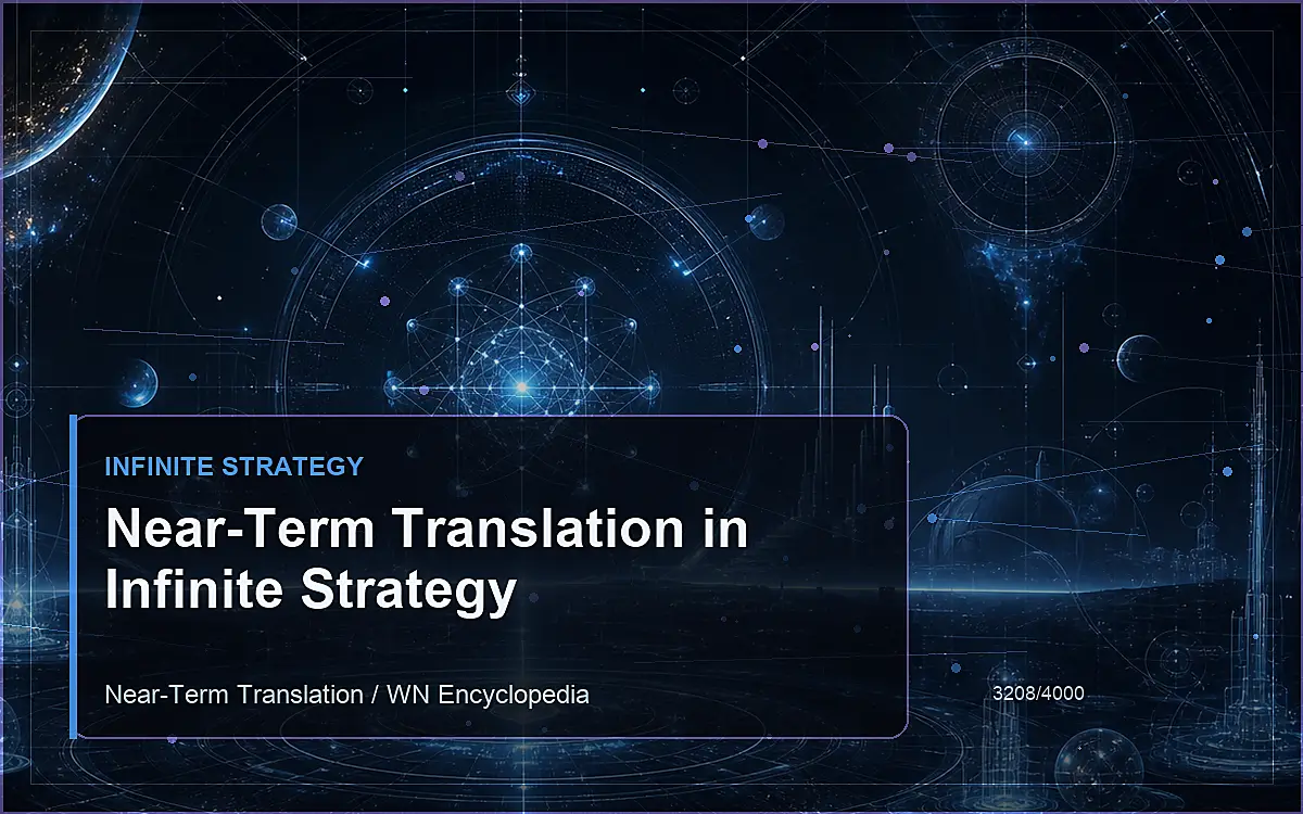 AI-generated encyclopedia reference image for Near-Term Translation in Infinite Strategy